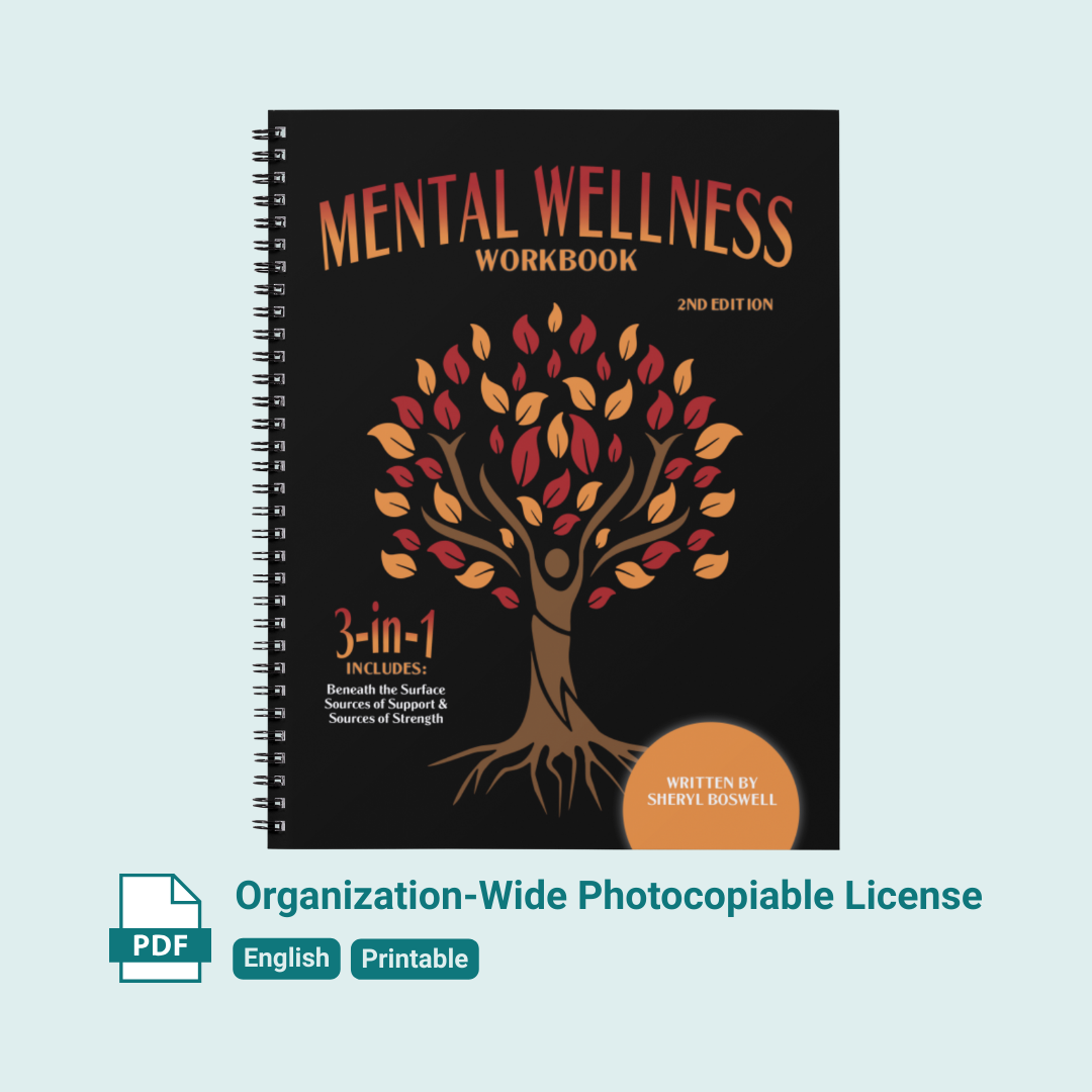 Cahier d'exercices sur le bien-être mental (2e édition) - Licence photocopiable