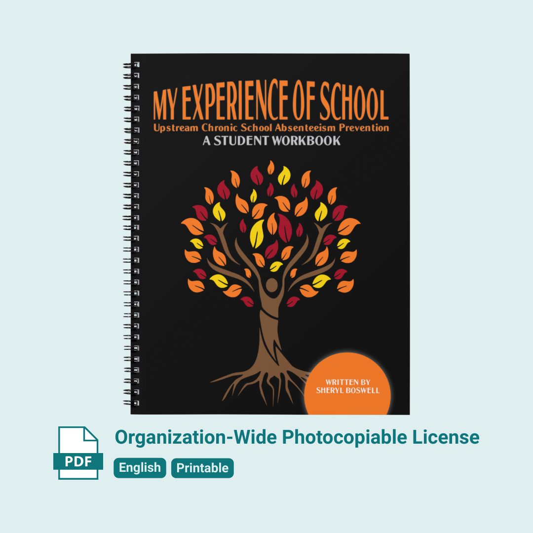 Mon expérience de l'école : Prévention de l'absentéisme scolaire chronique en amont - Licence photocopiable