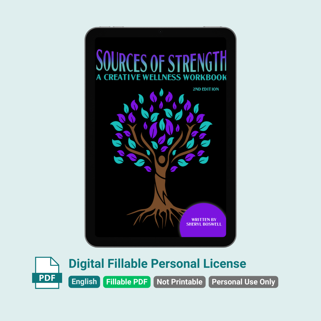 Sources of Strength for Mental Wellness (2nd Edition, Digital Fillable) - Personal License