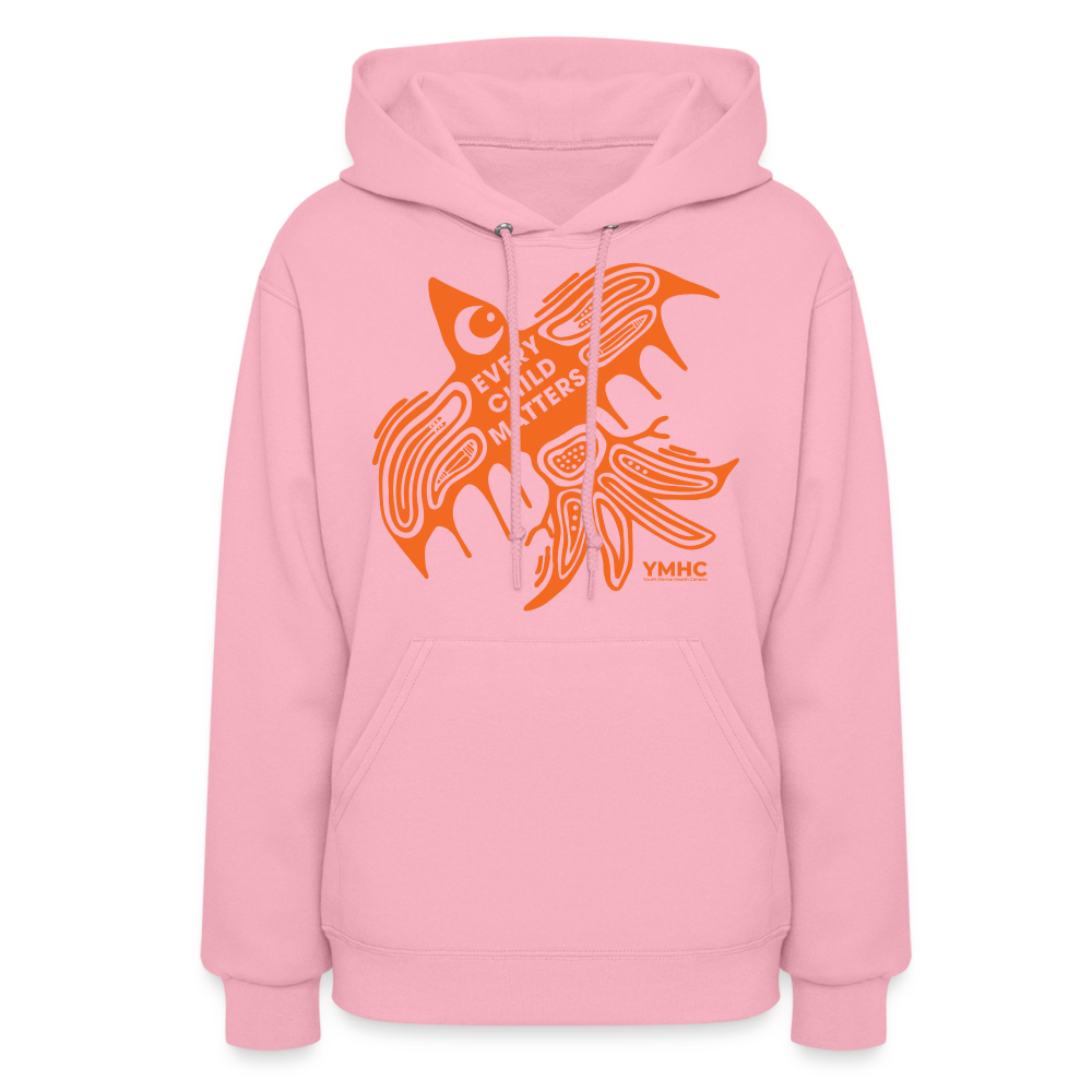 Women's Hoodie - Every Child Matters Orange Bird - classic pink