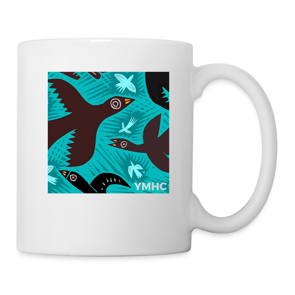 YMHC Birds Coffee/Tea Mug - white