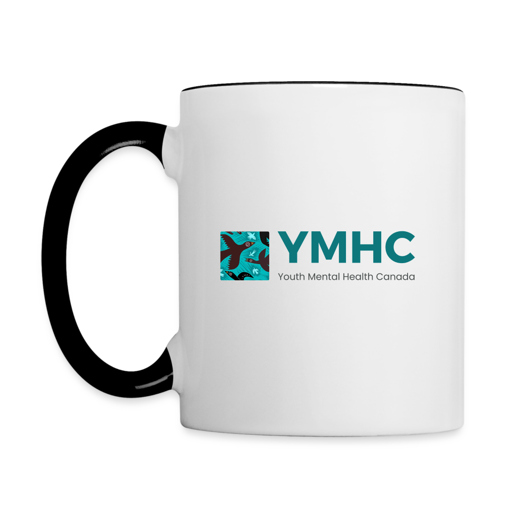 YMHC Contrast Coffee Mug - white/black