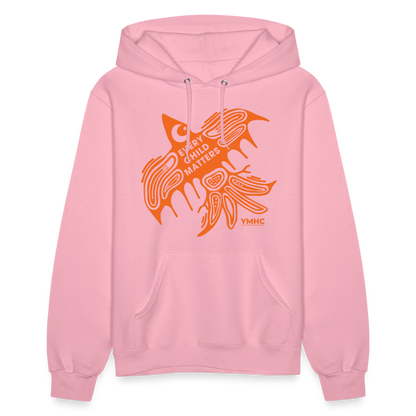 Women's Hoodie - Every Child Matters Orange Bird - classic pink