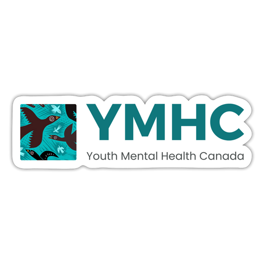 YMHC Sticker - white matte