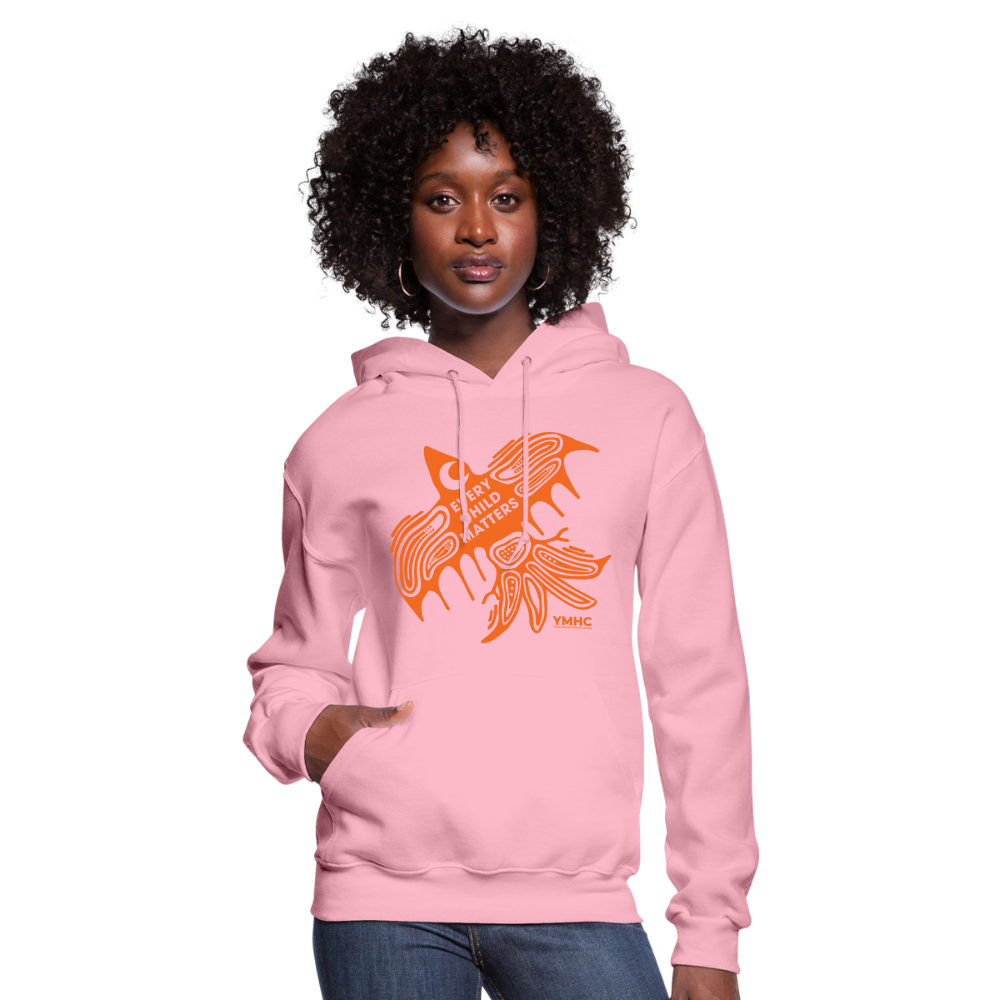 Women's Hoodie - Every Child Matters Orange Bird - classic pink