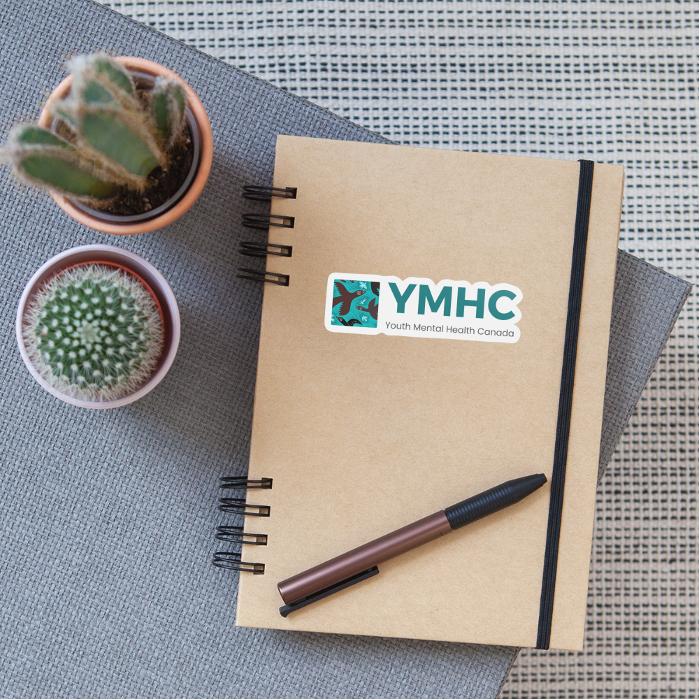 YMHC Sticker - white matte