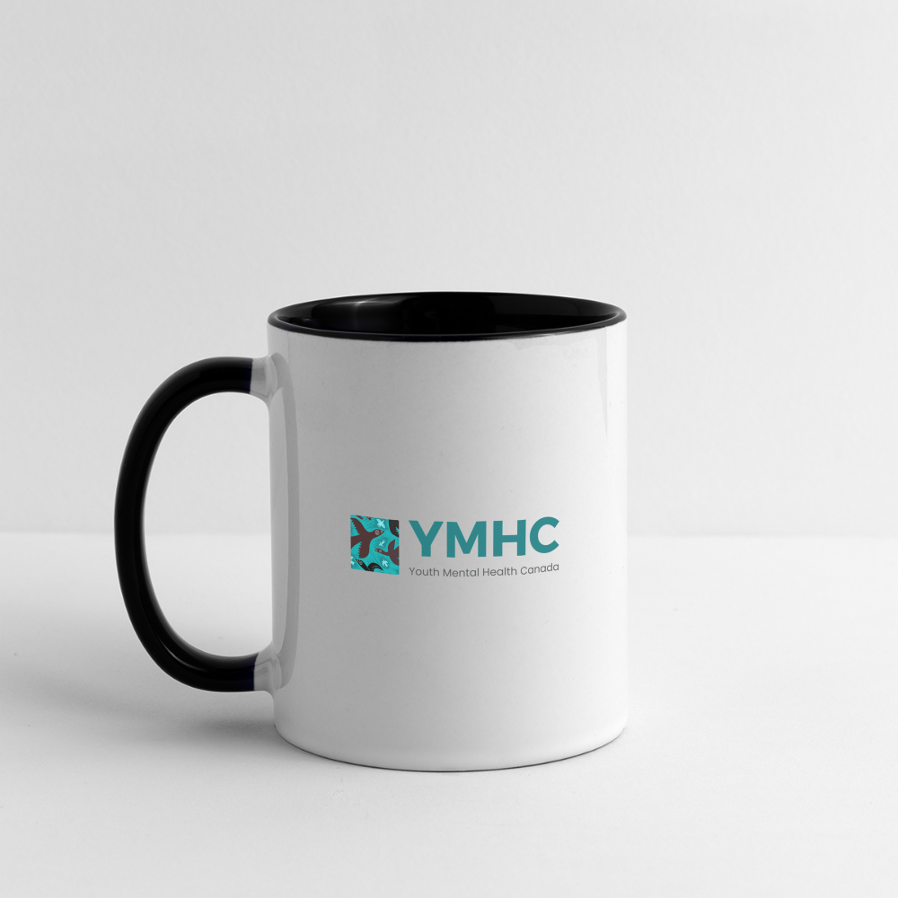 YMHC Contrast Coffee Mug - white/black