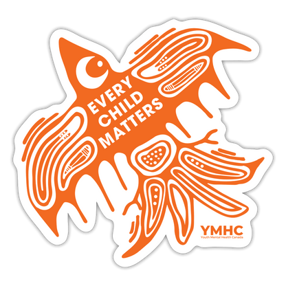 Sticker - Every Child Matters Orange Bird - white matte