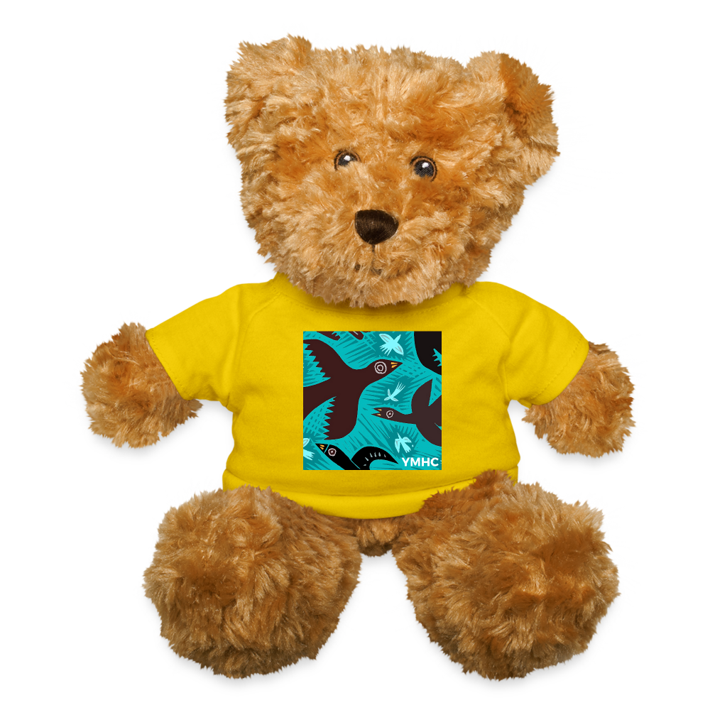 YMHC Birds Teddy Bear - yellow