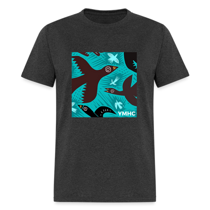 YMHC Birds Unisex Classic T-Shirt - heather black