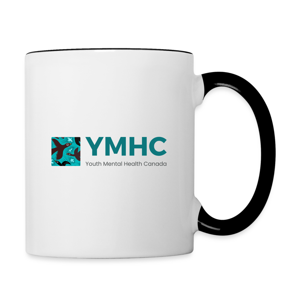 YMHC Contrast Coffee Mug - white/black