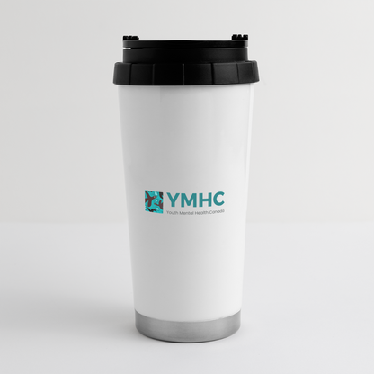 YMHC 16 oz Travel Mug - white