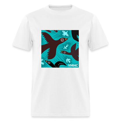 YMHC Birds Unisex Classic T-Shirt - white