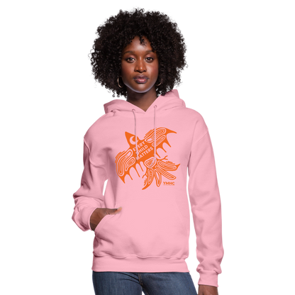 Women's Hoodie - Every Child Matters Orange Bird - classic pink