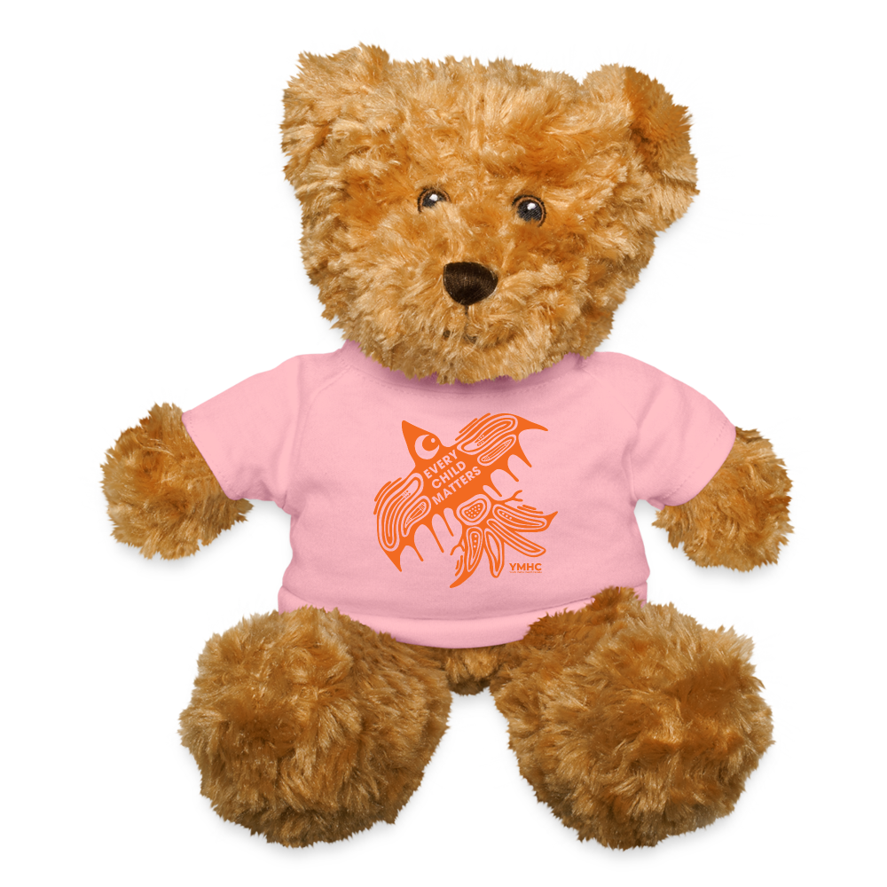 Teddy Bear - Every Child Matters Orange Bird - petal pink