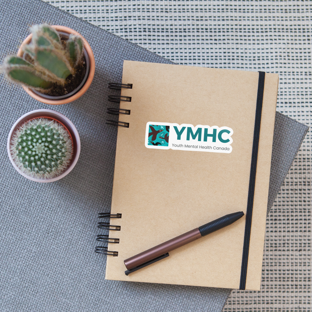 YMHC Sticker - white glossy