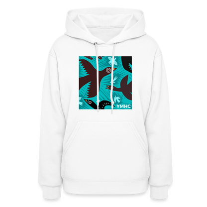 YMHC Birds Women's Hoodie - white