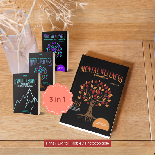 Mental Wellness Workbook (2nd Edition, Digital Fillable) - Personal License